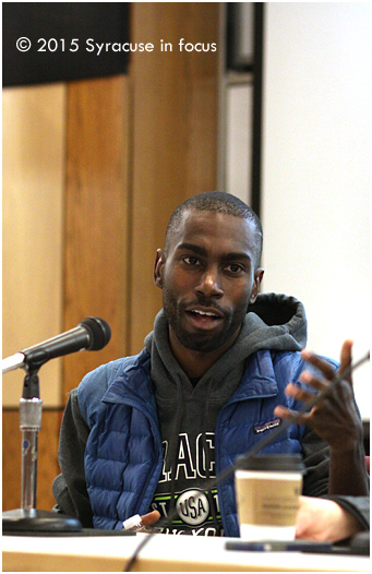 Educator-turned-activist DeRay Mckesson visited Syracuse University for the Blacktivism Conference. In the clip below, he talked about how he began in the movement.