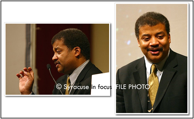 Neil deGrasse Tyson at University Lecture Series (about a decade ago)