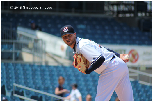 Pitcher Austin Voth pitched shut out ball for five innings for the win. The final score was 5-0.