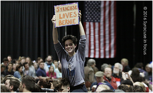 Syracuse loves Bernie