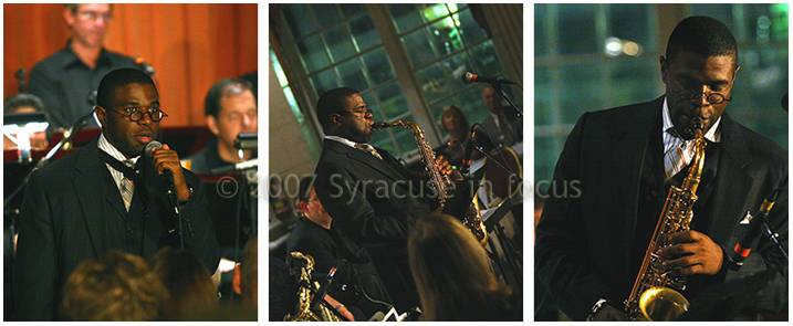 Antonio Hart played the Hotel Syracuse's Persian Terrace in 2007.