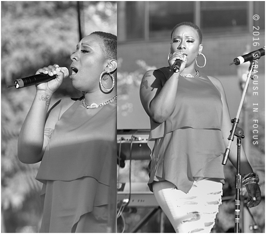 Fe Fe Recording artist Alani Skye performed at Juneteenth on Saturday.