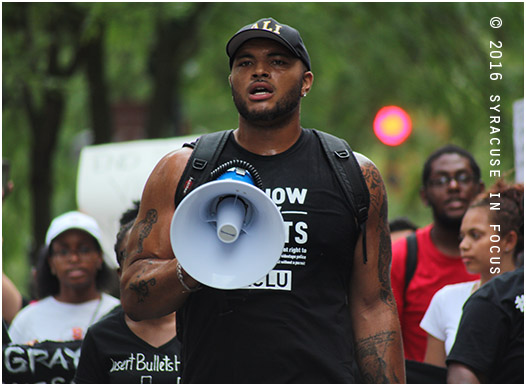 Black Lives Matter March, Downtown Syracuse