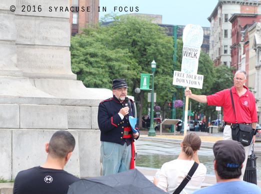 Ave Bauder provides some context and history about the Soldiers and Sailors Monument in Clinton Square.