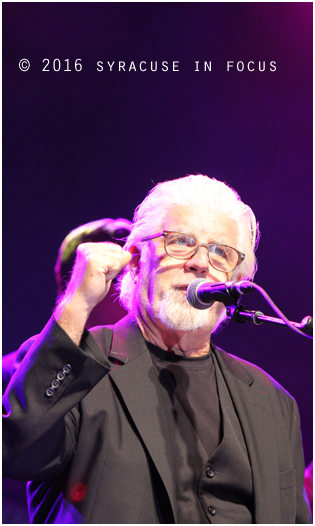 Michael McDonald talk just enough politics before getting into his litany of hits last night.