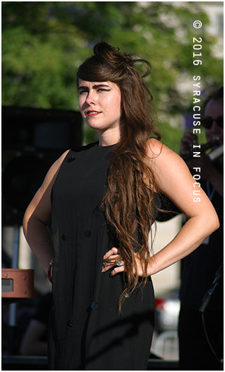 Vocalist Kat Wright, who performed at the Northeast Jazz & Wine Festival last night, is a Rochester, NY-native.