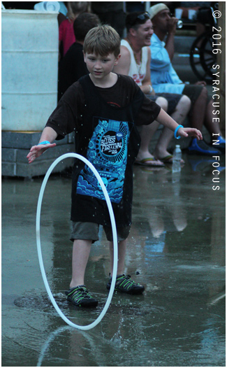 Hula Hoop Roll, Clinton Square