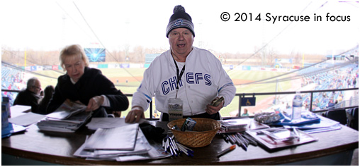 Jimmy Durkin at Opening Day in 2014.