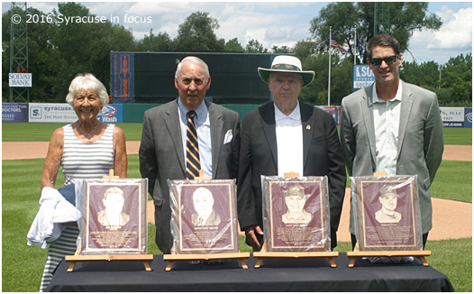 Syracuse Chiefs Wall of Fame 2016