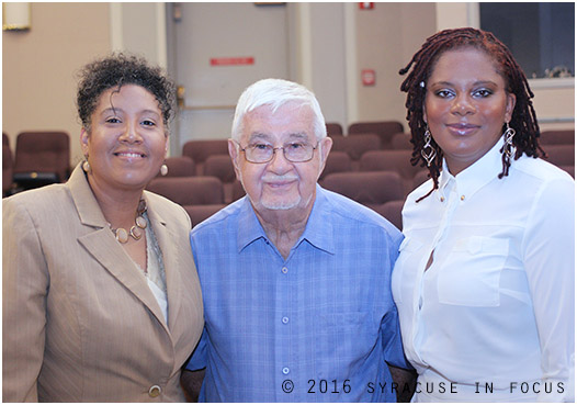 Dr. Daria Willis met members of Mercy Works, Inc. today, including executives Angela Douglas and Clarence Jordan.