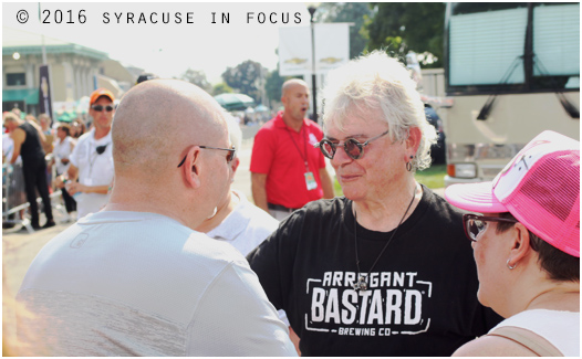 Russell Hitchcock of Air Supply met with fans before the show at Chevy Court.