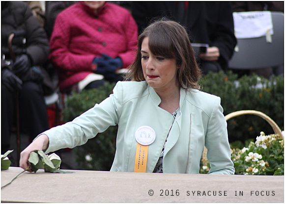 Rose Laying Ceremony, Syracuse Unviersity