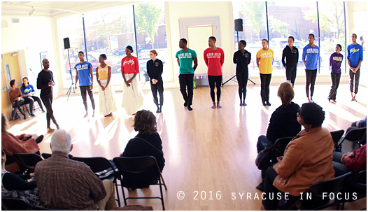 Alvin Ailey II Artistic Director Troy Powell talked about his choreography following the performance.