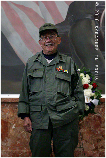 ARVN vet, Onondaga County War Memorial