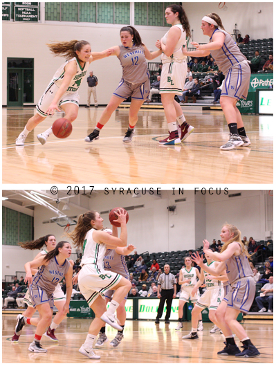 Bishop Ludden junior Laura Patulski was named to the Class B All Tournament Team for the Section III finals.