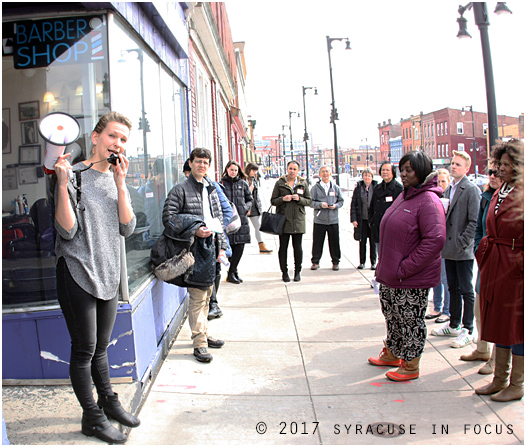 During a tour of Northside recently we heard the neighborhood called both the "Gateway to Many Nations"by a guide, and also  "Little Italy" by one of the longtime shop owners.