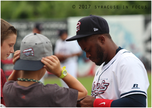 Infielder Irving Falu