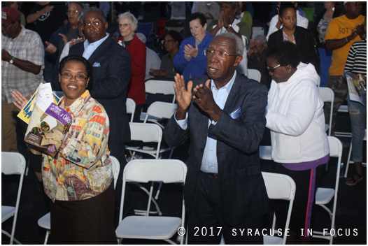 It may have been more blues and gospel than Jazz, but the fans at the Byrne Dairy location still loved the music.