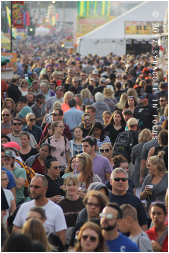 The New York State Fair (this time lasting 13 days) set another record and hosted over 1 million people.