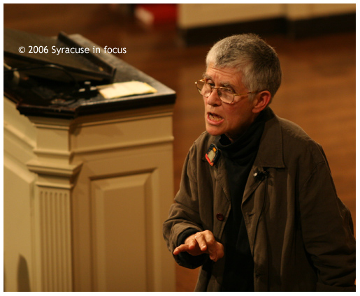 (October 19)--Cynthia Enloe, Opening Plenary Session, Hendricks  Chapel