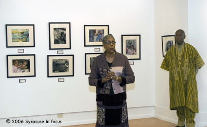 March 4--This event featured a vocal performance by Dr. Harlan London (right) and Mary Gauthier. (click to hear audio)