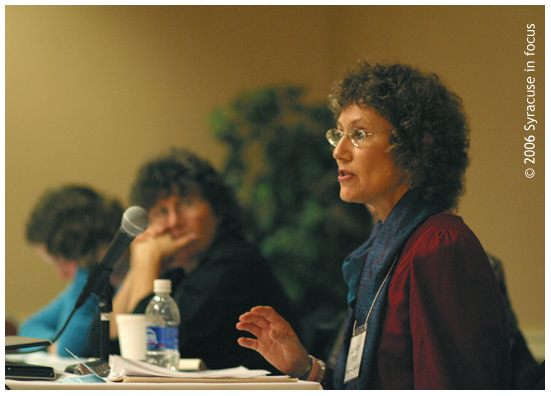 (October 21)--Lucinda Peach (American University), Plenary Session III, Marx Hotel