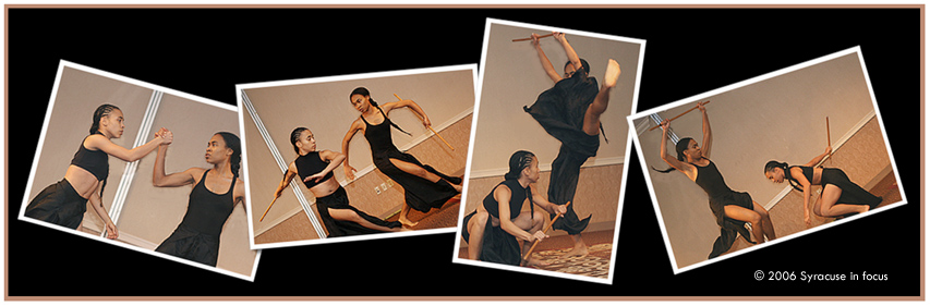 (October 20)--N'Seeka and Tehmekah MacPherson perform a piece called "Hope" during Plenary Session II